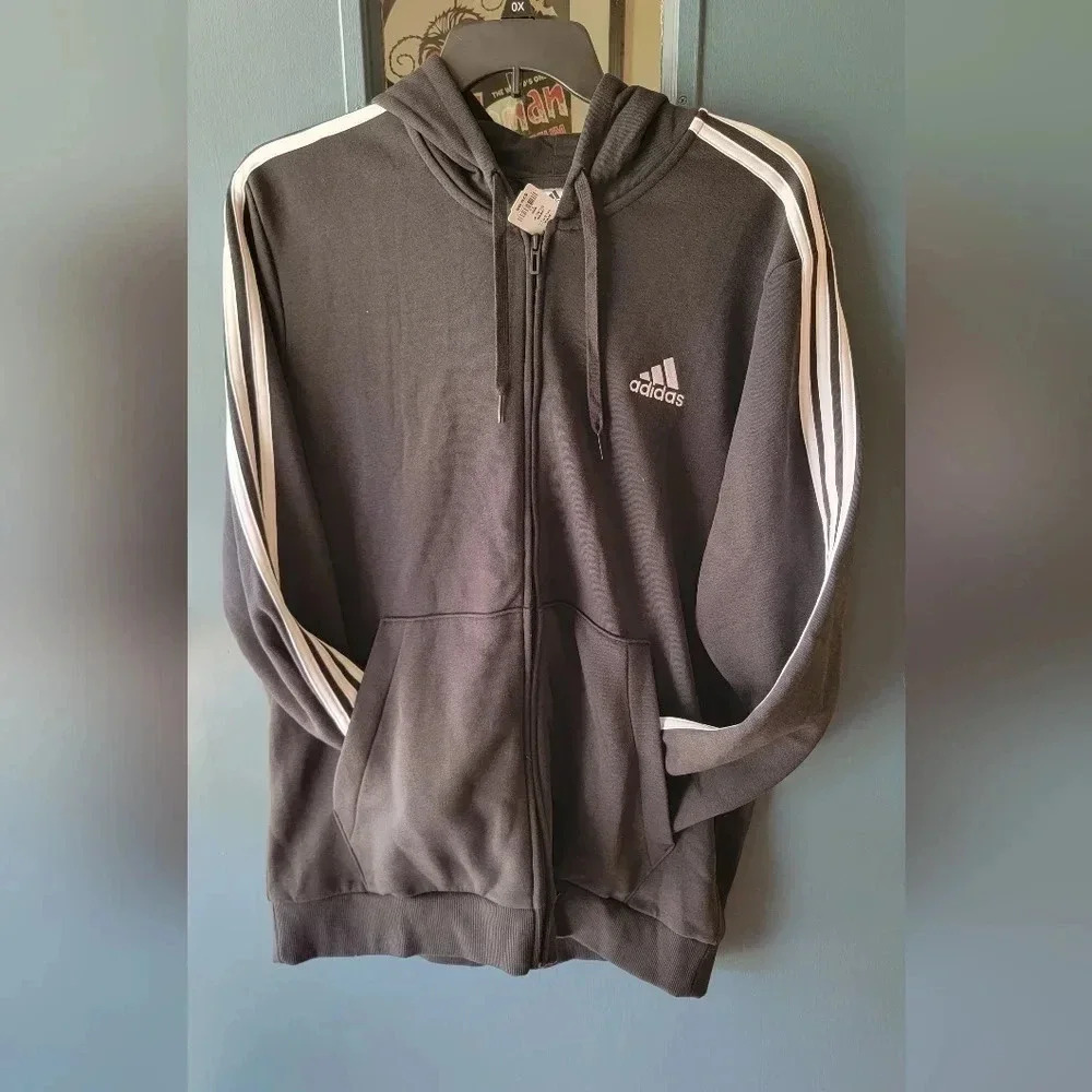 NWT adidas full zip hoodie